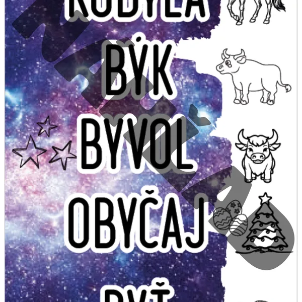 Vybrané slová - plagáty s obrázkami