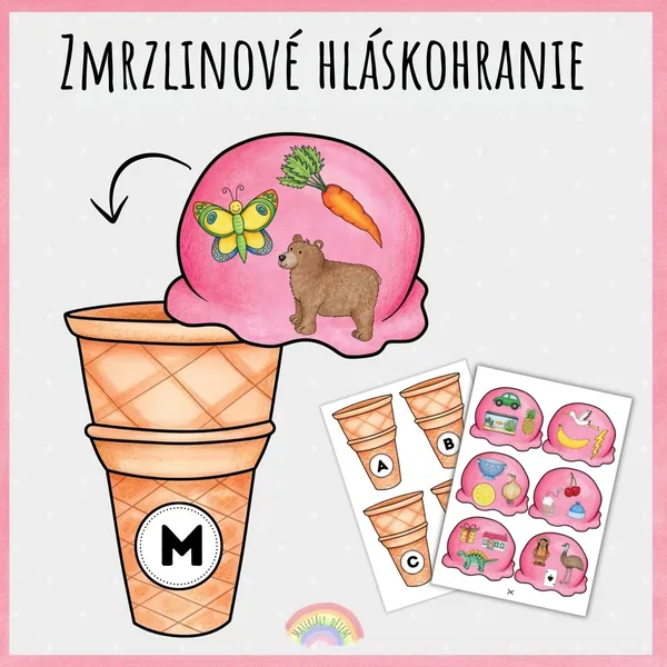 🍦Zmrzlinové hláskohranie🍦