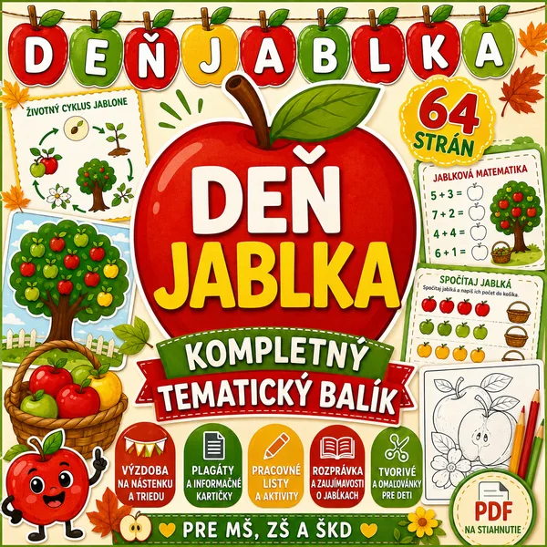 🍎 DEŇ JABLKA- 21.10.🍎