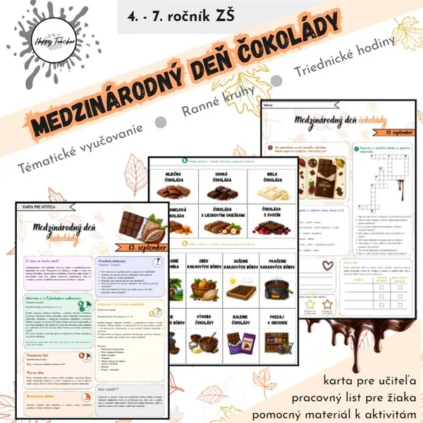 Medzinárodný deň čokolády (September - významné dni)