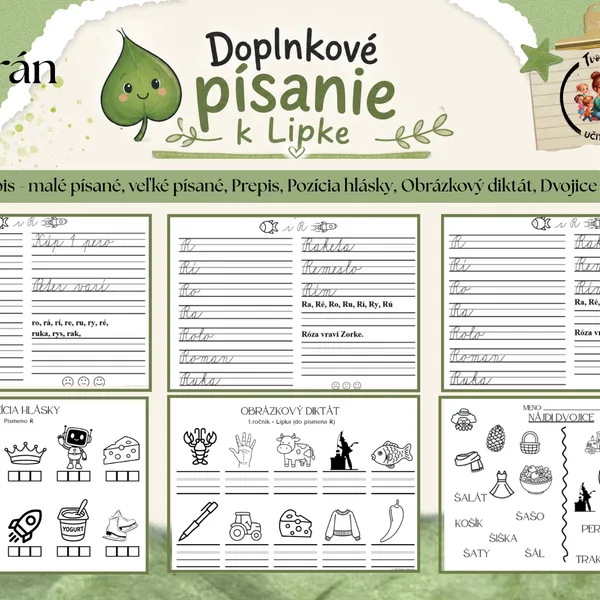 Doplnkové písanie v 1. ročníku