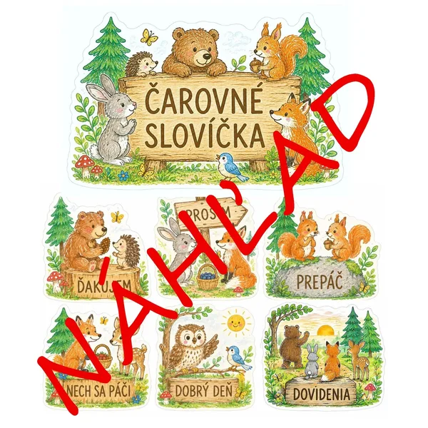 ČAROVNÉ SLOVÍČKA LES