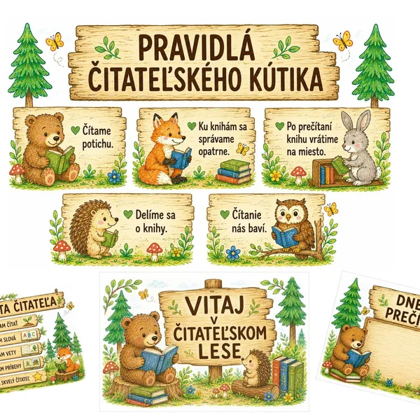 ČITATEĽSKÝ KÚTIK LES