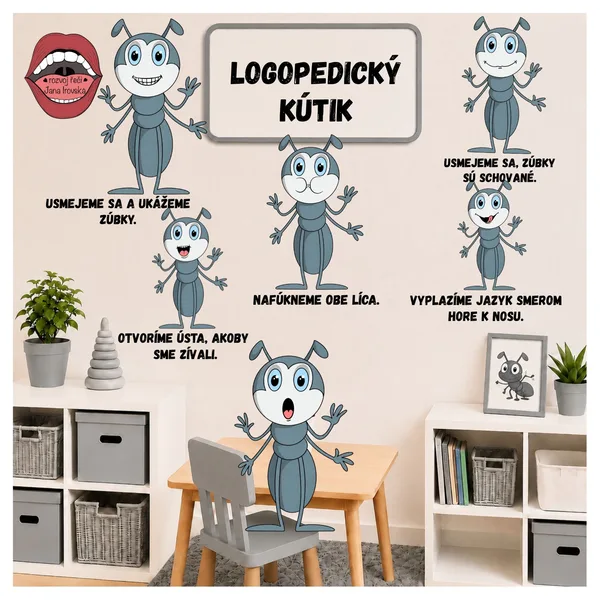 LOGOPEDICKÝ KÚTIK: MRAVCE