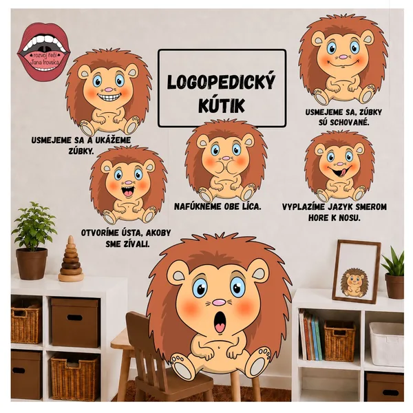 LOGOPEDICKÝ KÚTIK: JEŽKOVIA