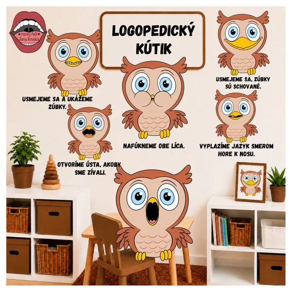 LOGOPEDICKÝ KÚTIK: SOVIČKY