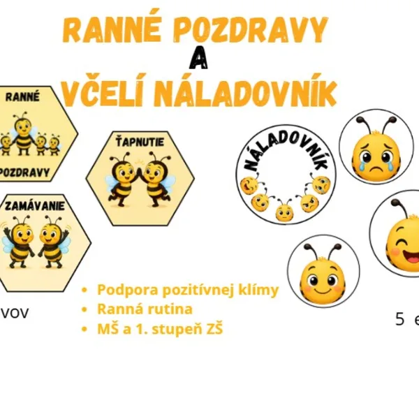 Ranné pozdravy a včelí náladovník