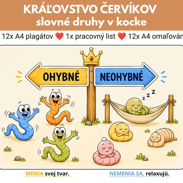 SLOVNÉ DRUHY – KRÁĽOVSTVO ČERVÍKOV 