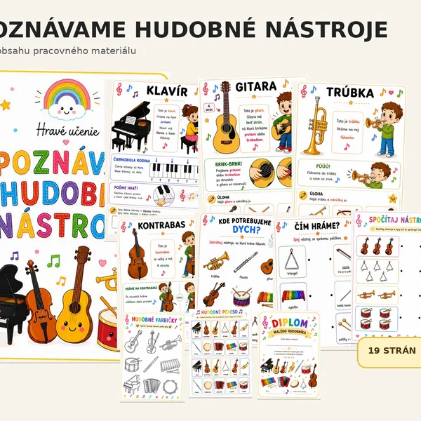 Spoznávame hudobné nástroje