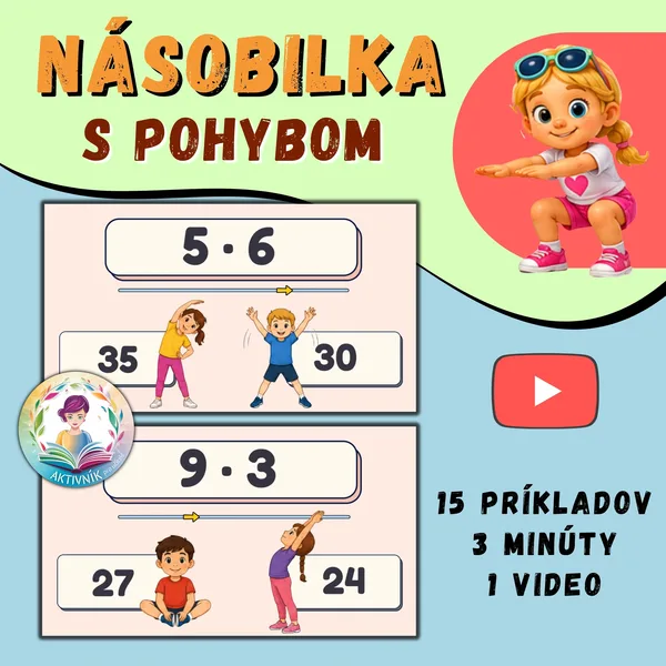 MATEMATICKÁ ROZCVIČKA - malá násobilka