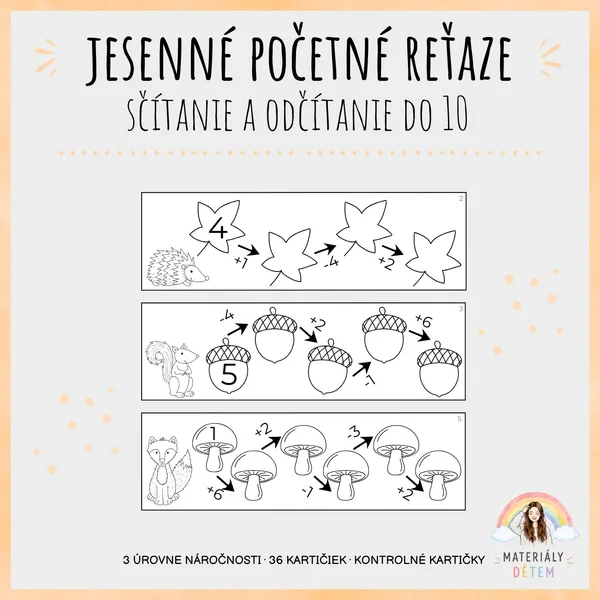 🍂Jesenné početné reťaze🍂