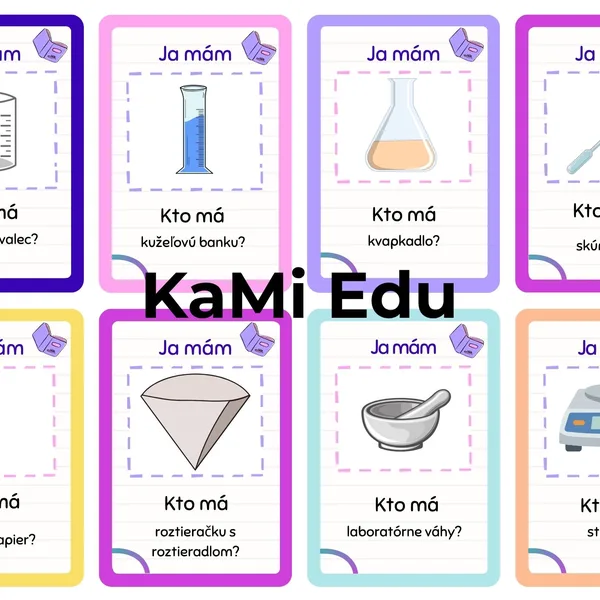 LABORATÓRNE POMÔCKY – aktivity na opakovanie