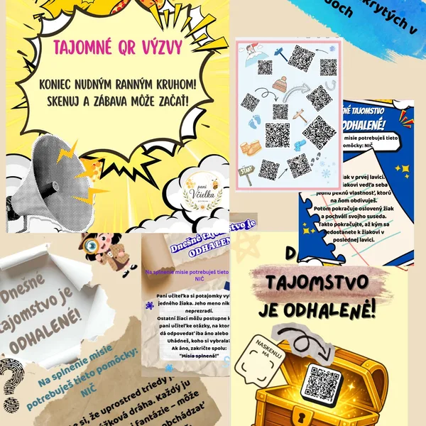 Tajomné QR výzvy - Dnešné tajomstvo je odhalené