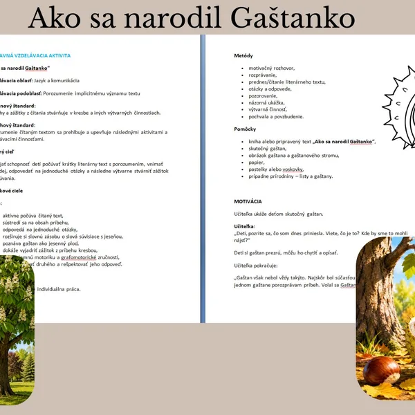 Ako sa narodil Gaštanko-JaK
