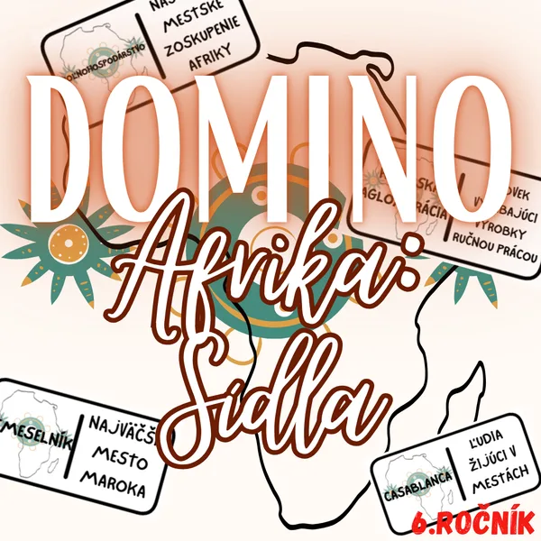 Domino - Afrika: Sídla