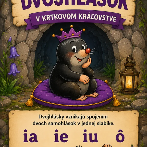 KRÁĽOVSTVO HLÁSOK – 6 NÁUČNÝCH PLAGÁTOV S KRTKOM A ZAJKOM