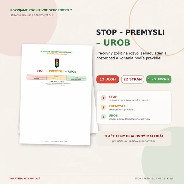 STOP - PREMYSLI - UROB