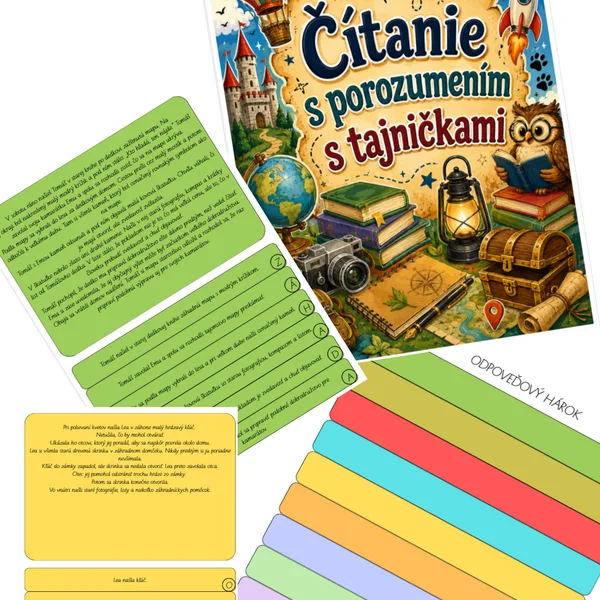 Čítanie s porozumením s tajničkami