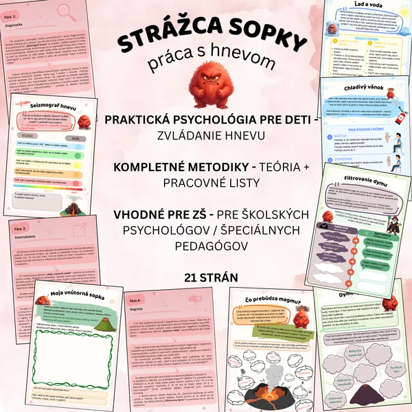 Zvládanie hnevu - ,,Strážca sopky"