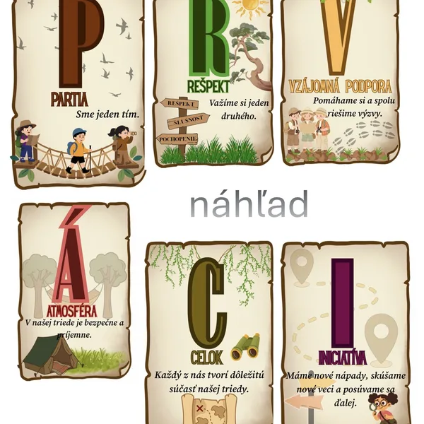 PRVÁCI - MOTIVAČNÁ NÁSTENKA