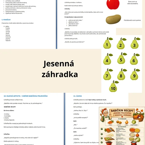 Jesenná záhradka