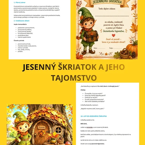 Jesenný škriatok a jeho tajomstvo