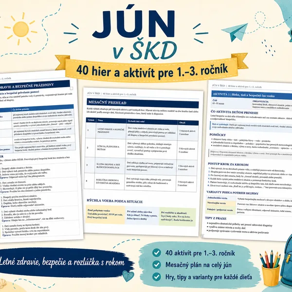 Jún v ŠKD