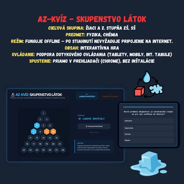 AZ-Kvíz - Skupenstvo látok