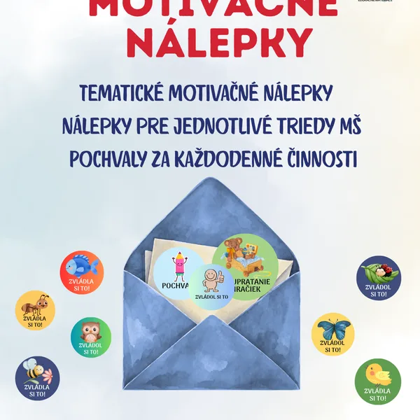 Motivačné nálepky do MŠ