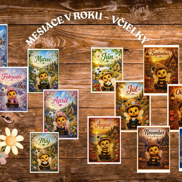 MESIACE V ROKU – VČIELKY