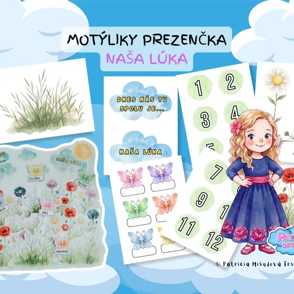 Naša lúka Motýliky - PREZENČKA
