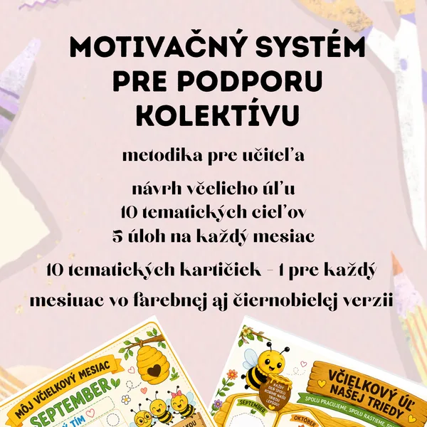 Motivačný systém do triedy 🐝