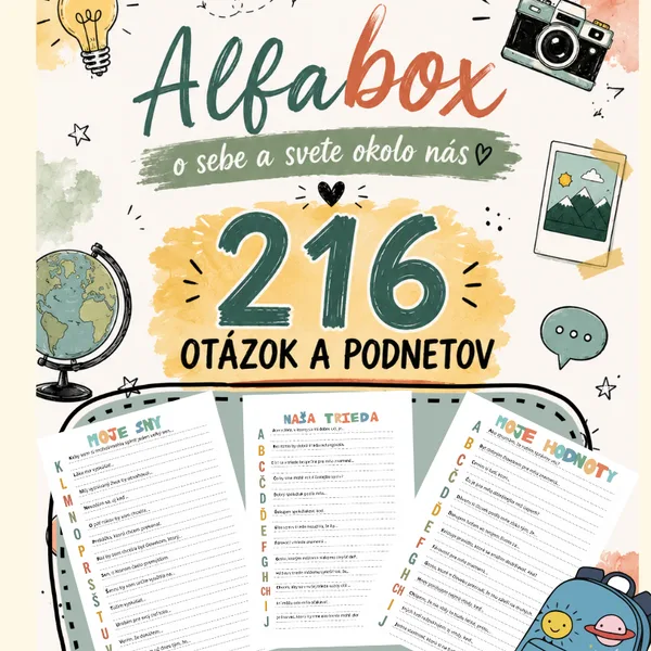 Alfabox - od A po Ž/ spoznávanie sa, komunikácia, vzťahy, ranné kruhy, diskusia, reflexia