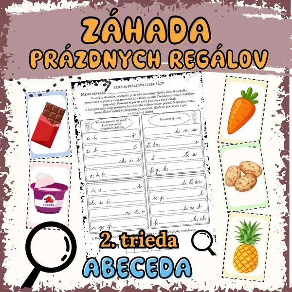 Abeceda - ZÁHADA PRÁZDNYCH REGÁLOV