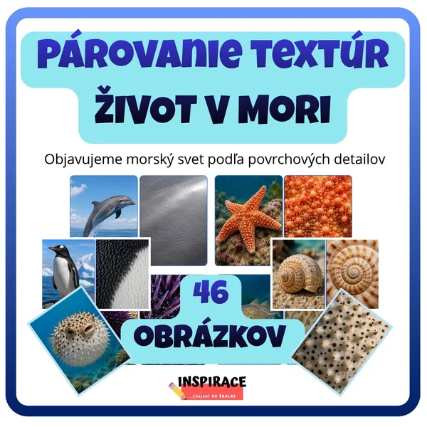 Párovanie textúr - ŽIVOT V MORI