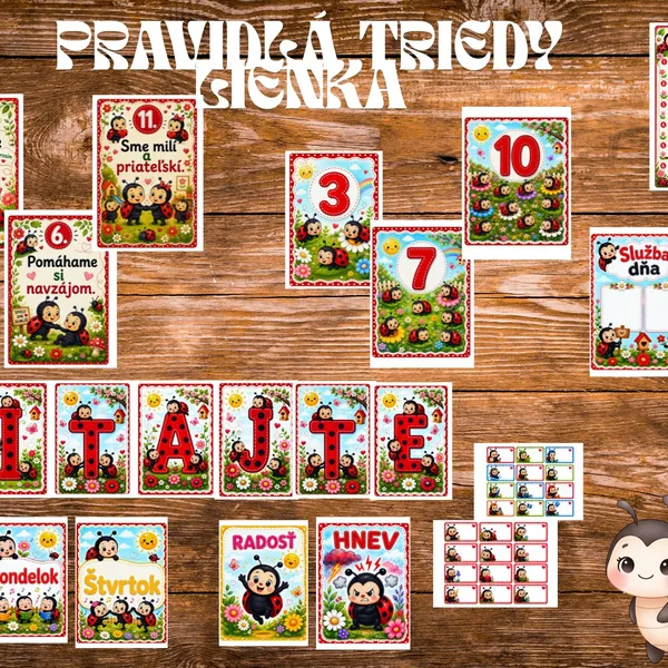 PRAVIDLÁ TRIEDY – LIENKA