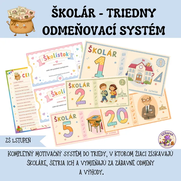 ŠKOLÁR - TRIEDNY ODMEŇOVACÍ SYSTÉM