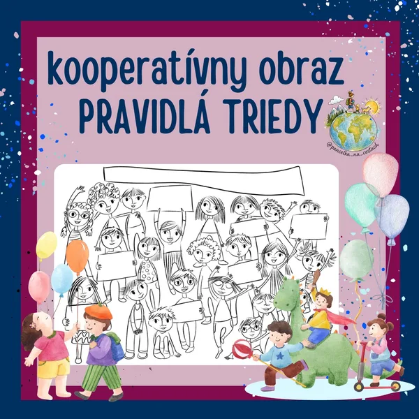 kooperatívny obraz – pravidlá triedy