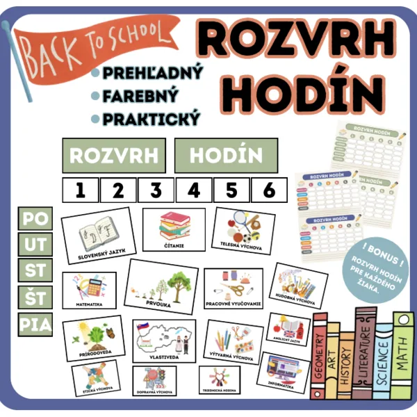 Rozvrh hodín 