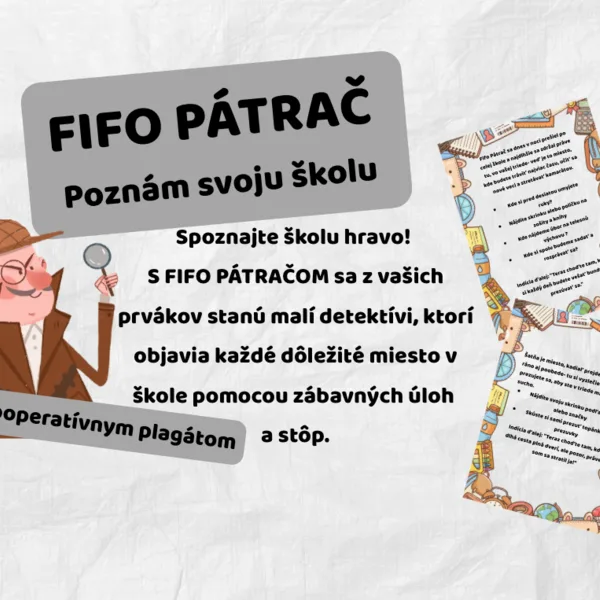 Pátracia hra pre prvákov: Spoznaj svoju školu