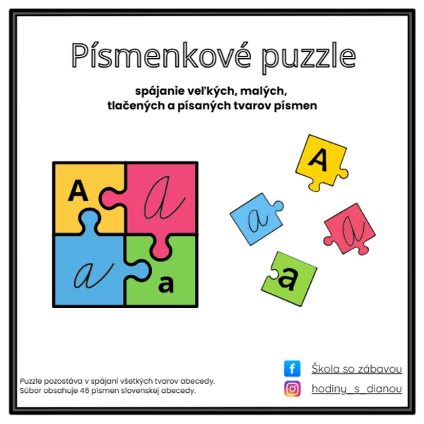 Písmenkové puzzle