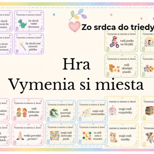 Vymenia si miesta I Hra 