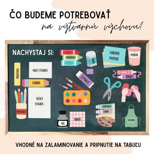 Pomôcky na výtvarnú výchovu: Čo budeme potrebovať? 