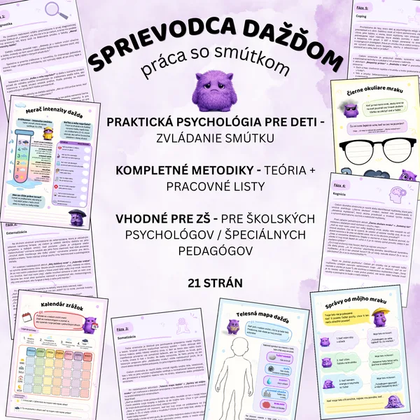 Zvládanie smútku - ,,Sprievodca dažďom"