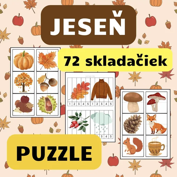 JESEŇ - puzzle