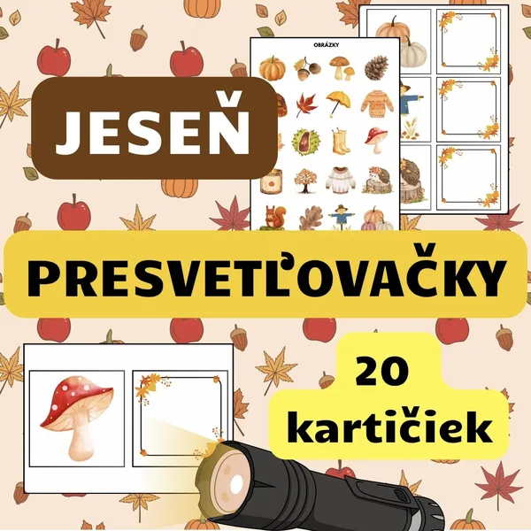 JESEŇ - PRESVETĽOVAČKY