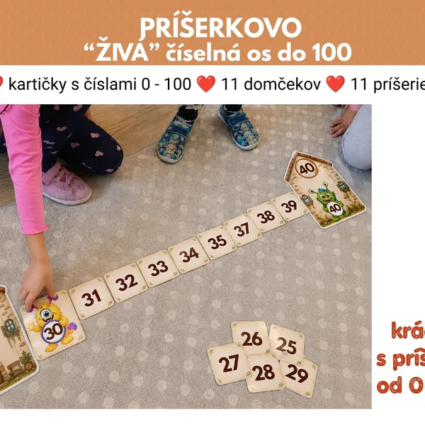 „ŽIVÁ“ ČÍSELNÁ OS DO 100 – PRÍŠERKOVO
