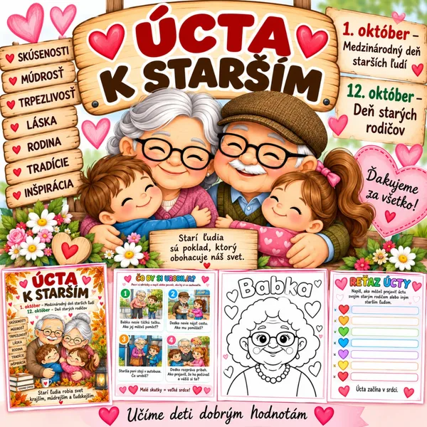 👵 ÚCTA K STARŠÍM – STARÍ RODIČIA SÚ POKLAD ❤️
