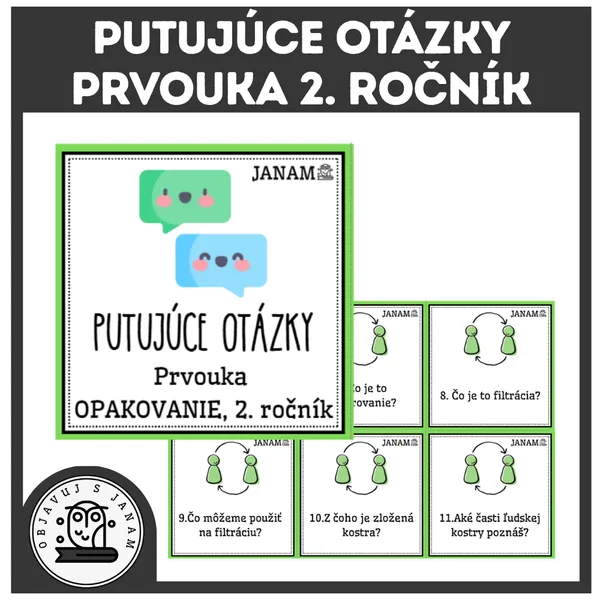 OPAKOVANIE - Prvouka 2 ročník
