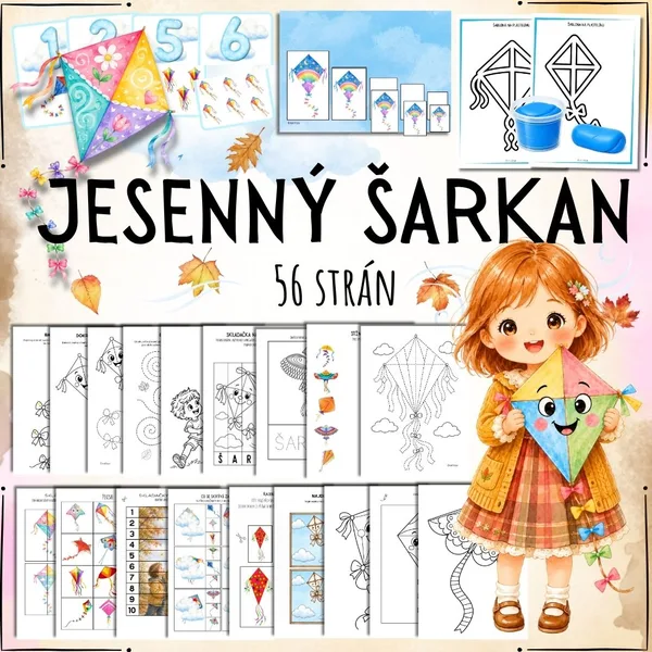 LIETAJÚCI JESENNÝ ŠARKAN - Jesenná šarkaniáda